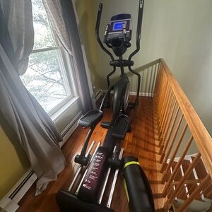Black Elliptical Exercise Machine